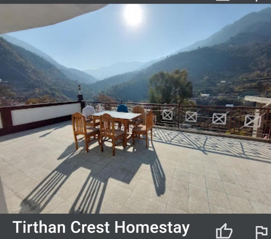 Tirthan Crest Homestay Banjār 외부 사진