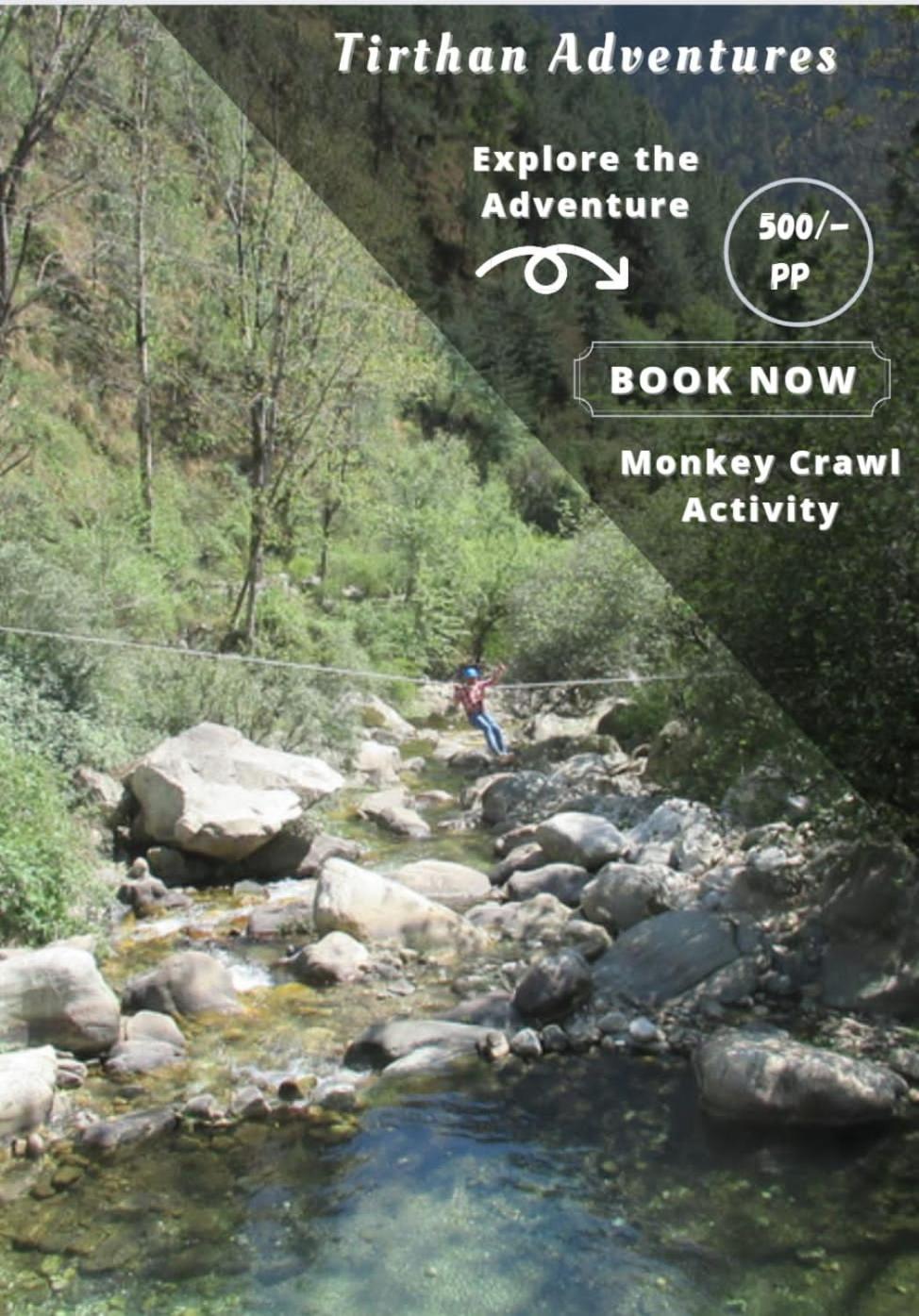 Tirthan Crest Homestay Banjār 외부 사진